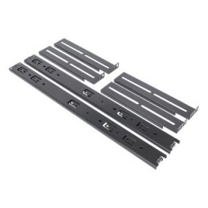 ÷ Kit de railes unykach 52094 para caja rack de 1u a 4u material acero pintado negro sistema telescopi