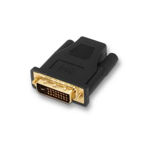 ÷ Aisens - adaptador dvi a hdmi, 24+1/m-hdmi a/h oro, negro