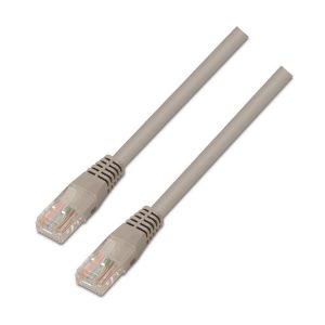 ÷ Aisens - cable de red latiguillo rj45 cat.6 utp awg24, gris, 1.0m