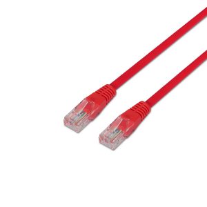 ÷ Aisens - cable de red latiguillo rj45 cat.6 utp awg24, rojo, 3.0m