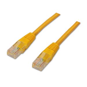 ÷ Aisens - cable de red latiguillo rj45 cat.6 utp awg24, amarillo, 1.0m