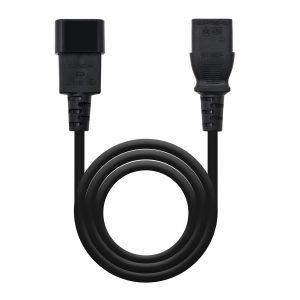 ÷ Nanocable cable alimentacion cpu, c13/h-c14/m, negro, 1.5m