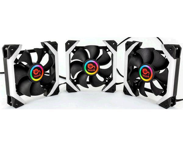 Kit Shield Rgb Talius - 3 Ventiladores + Centralita Shield Spectrum Rgb + Control Remoto / TAL-FANSHIELDKIT - Imagen 2