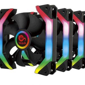 Kit Shield Rgb Talius - 3 Ventiladores + Centralita Shield Spectrum Rgb + Control Remoto / TAL-FANSHIELDKIT