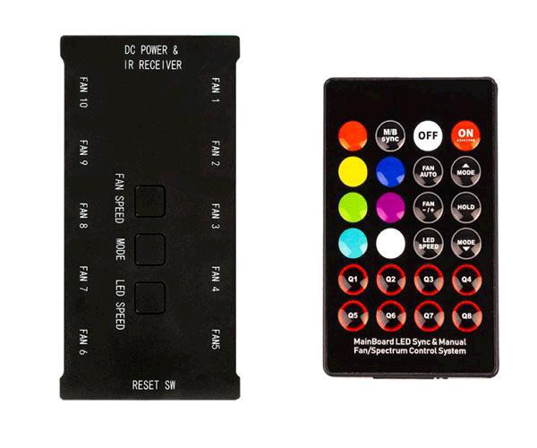 Kit Shield Rgb Talius - 3 Ventiladores + Centralita Shield Spectrum Rgb + Control Remoto / TAL-FANSHIELDKIT - Imagen 4
