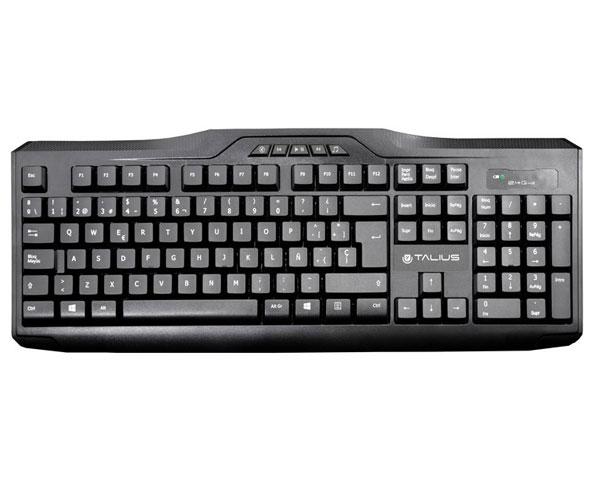 Combo Teclado Multimedia + Raton Inalambrico Talius KB-6001 Negro / Raton ambidiestro / 1000 Dpi / TAL-KB6001 - Imagen 2
