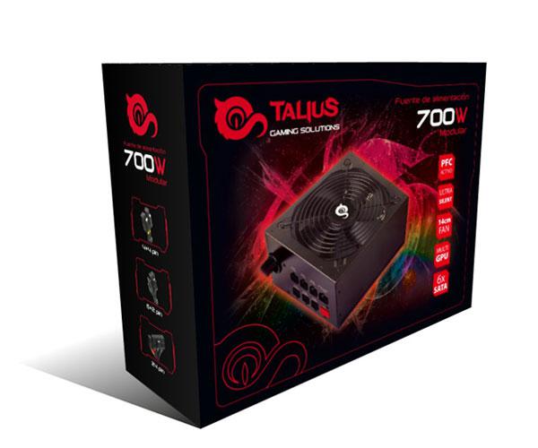 Fuente alimentacion ATX 700w Modular Talius / Pfc activo / Cables mallados / tal-psu700wmod - Imagen 6