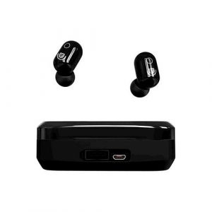 Auriculares Talius EA-5010 TWS / BT 5.0 / Base de carga 2000Mah / Indicador carga Led / Negros