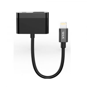 Cable adaptador iphone 2 en 1 Lightning Macho a HDMI + Lightning Hembra / TB1413 / Negro / MTK 0154132