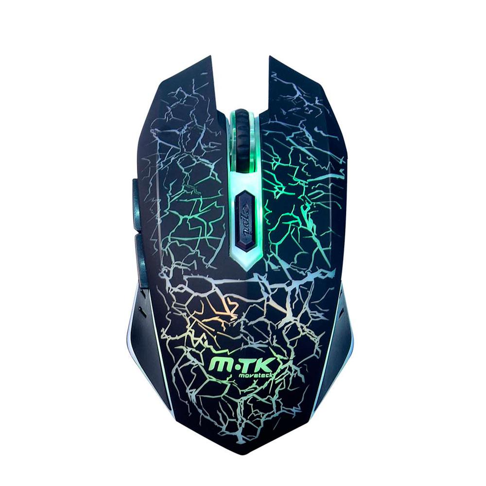 Combo Teclado + Raton Inalámbrico Gaming Retroiluminado / Efecto Mecanico / K3423 / MTK - Imagen 3