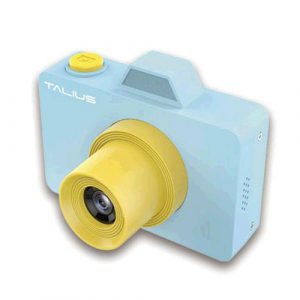 Camara Digital Talius Pico Kids Celeste / 32gb / Video 720p / 18mp / Camara frontal Selfie / Funda + bolsa transporte