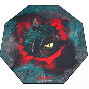 Talius Floorpad 800 Alfombra de Suelo Octogonal Gaming / Diametro 120cm / Resistente al Agua