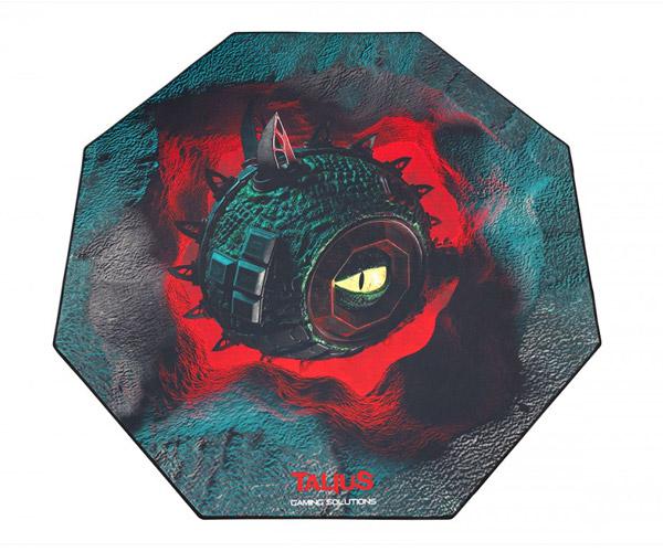 Talius Floorpad 800 Alfombra de Suelo Octogonal Gaming / Diametro 120cm / Resistente al Agua