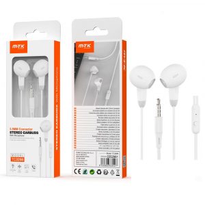 Auriculares con Microfono TC3298 Galdorn / Jack 3.5mm / 1.2m / Blanco / MTK