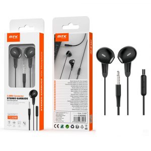 Auriculares con Microfono TC3298 Galdorn / Jack 3.5mm / 1.2m / Negro / MTK