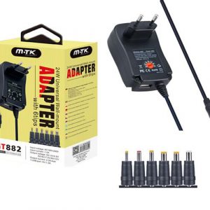 Cargador Universal GT882 - 3v/4.5v/5v/7.5v/9v/12v/ 2a + USB / Monitor / Tablet / Router / Mtk