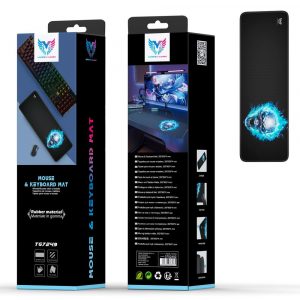 Alfombrilla Gaming TG7249 Skull / 800x300x4mm / MTK / 0752492