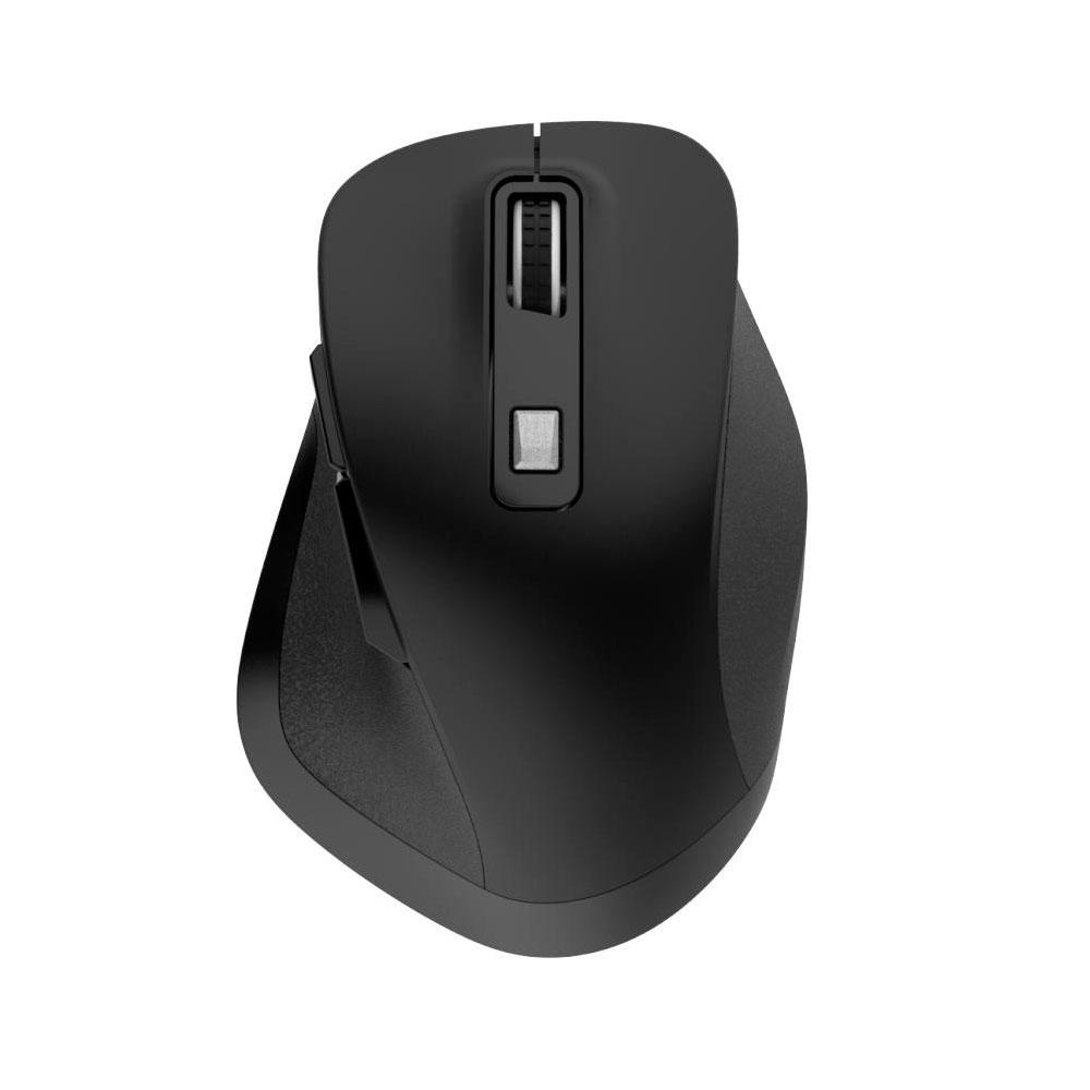 Raton inalámbrico recargable Ergonomico Luxury TG7289 / RF 2.4Ghz / Bluetooth 5.2 / 2400 dpi / 500mah / Negro / MTK