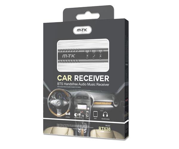Receptor audio Bluetooth con Jack 3.5mm RT638 / Coche / Iphone / Ipad / Smartphones / Mtk - Imagen 2