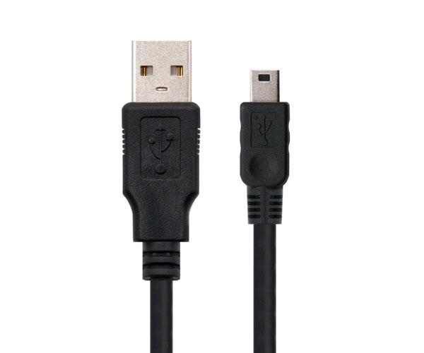 Cable USB 2.0 a Mini USB / 5 pines / 1.8m / Nanocable 10.01.0402 - Imagen 2
