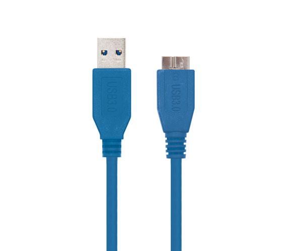Cable USB 3.0 a Micro USB 3.0 Tipo B M/M / 0.5m / Cablexpert CCP-MUSB3-AMBM-0.5M - Imagen 3