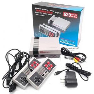 Consola de juegos Retro / 620 juegos en 1 / Av Out / Incluye dos mandos / 1187481 / EX-80509