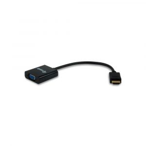 Cable adaptador HDMI a VGA M/H + Audio / Negro / Equip 11903607
