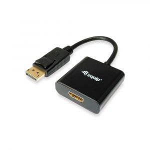 Adaptador DisplayPort a HDMI M/H / 15cm / Negro / Equip 133438