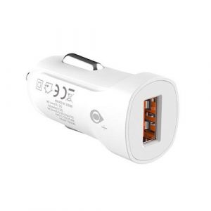 Cargador de coche-mechero Usb / 12w / Blanco / A5791 / One+