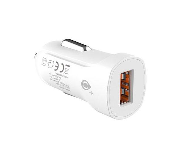 Cargador de coche-mechero Usb / 12w / Blanco / A5791 / One+