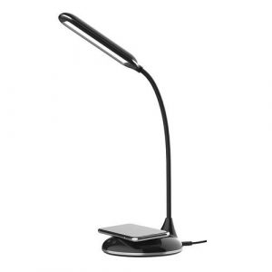 Lampara de mesa Led 5W Ledia Na0232 + Cargador rapido inalámbrico Qi  5w / Negro / Mtk / 2002322