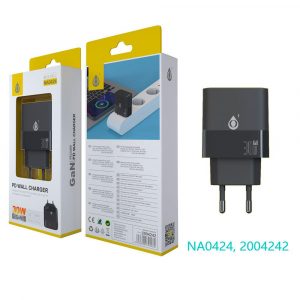 Cargador de red Type-C / 30W / Negro / NA0424 / One+ / 2004242