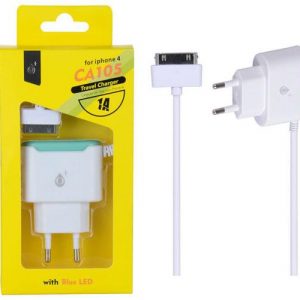 Cargador de red iPhone 4 con cable / 5w / Blanco/ Ca105 / One+