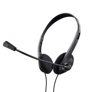 Auriculares Trust Primo con microfono / Jack 3.5mm / 1.8m / Negro / 21665