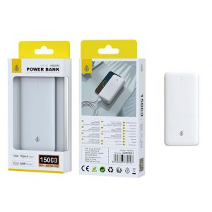 PowerBank Omar ND2053 Type-C / 15000 mah / 1xType-c / 2x Usb / Blanco / One+ 2200531