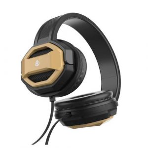 Auriculares Diadema NC3200 / Jack 3.5mm / Microfono / Oro / One +