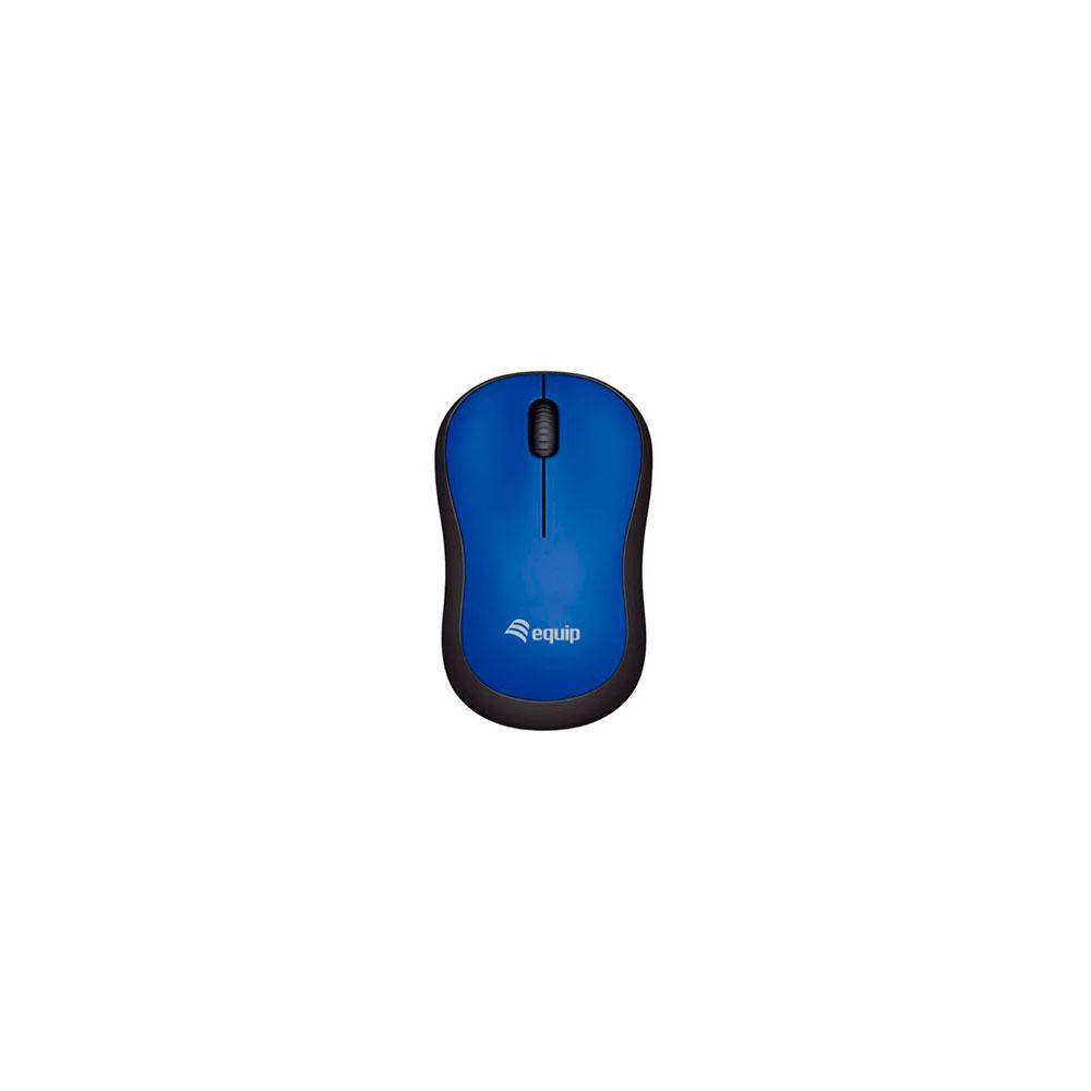 Raton inalambrico Equip comfort wireless mouse 1200dpi / Azul / 245112