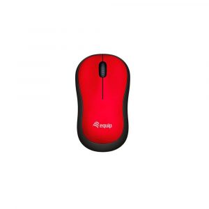 Raton inalambrico equip comfort wireless mouse 1200dpi / Rojo / 245113