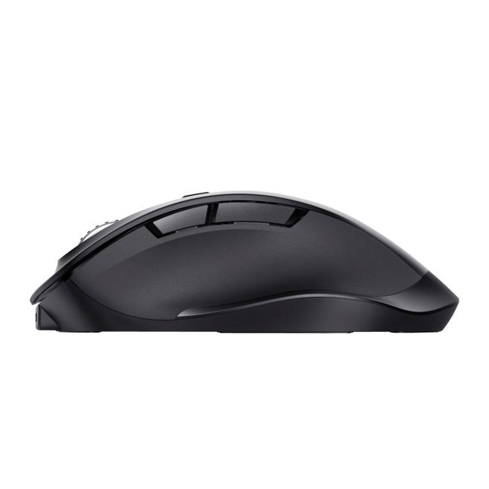 Raton óptico inalambrico Trust Fyda / Ergonomico / Recargable / 2400 dpi / Type-C / 6 Botones / Negro / 24727 - Imagen 4