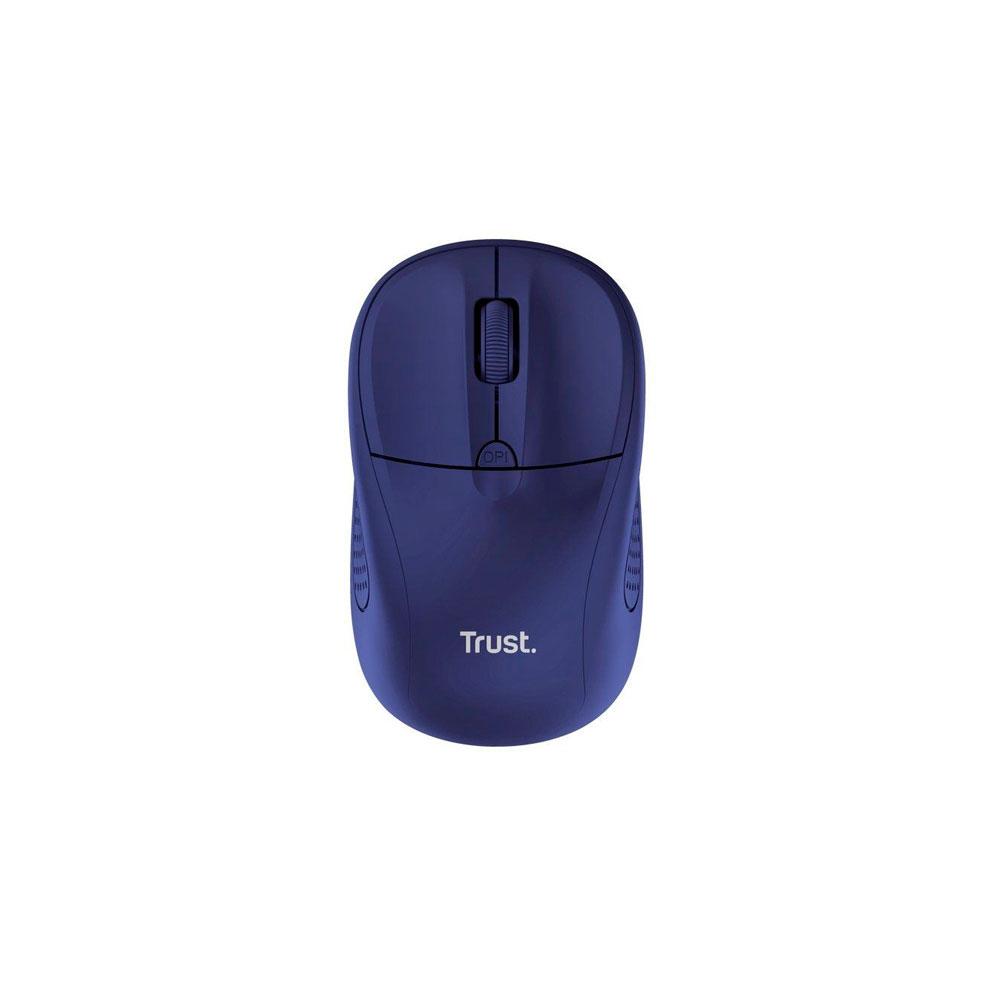 Ratón Inalámbrico Trust Primo / 1600 Dpi / 4 Botones / Azul / 24796-09