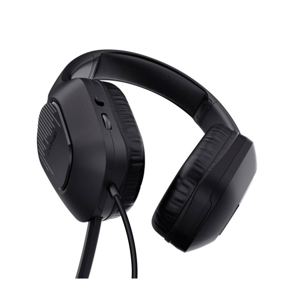 Auriculares Trust Gaming Gxt 415 Zirox Negro / Multiplataforma Ps5 - Xbox - Nintendo - PC / Cable 2m / 24990 - Imagen 3