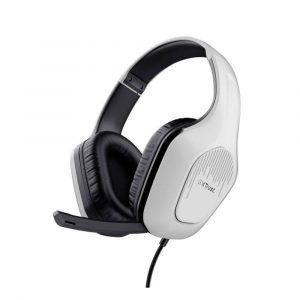 Auriculares Trust Gaming Gxt 415ps Zirox Negro-Blanco/ Multiplataforma Ps5 - Xbox - Nintendo - PC / Cable 1.2m / 24993