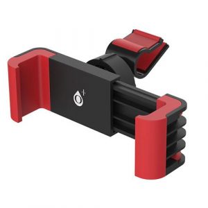 Soporte de coche para Movil rejilla Claw E6260 Rojo - Negro / 3.5 a 6.3 Pulgadas / ONE+