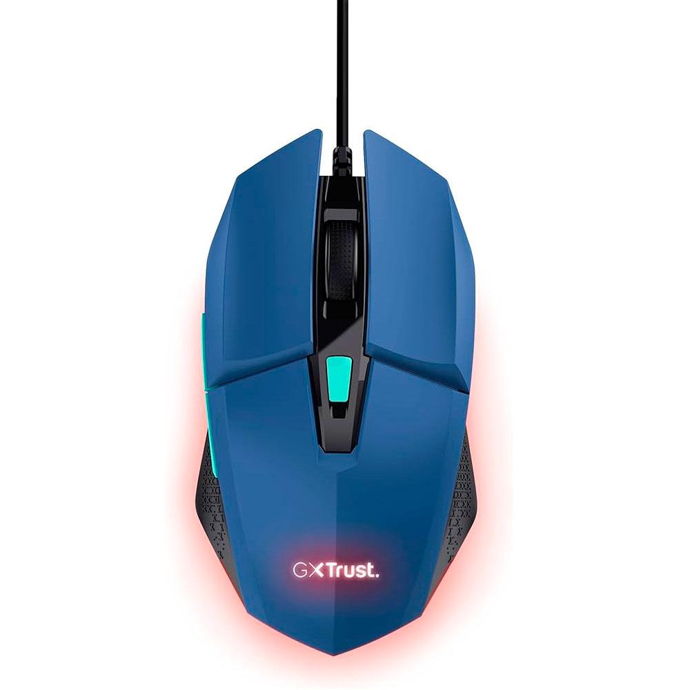 Raton Trust Gaming GXT 109 Felox Azul / 6.400 Dpi / RGB / 6 Botones / 25067 - Imagen 3