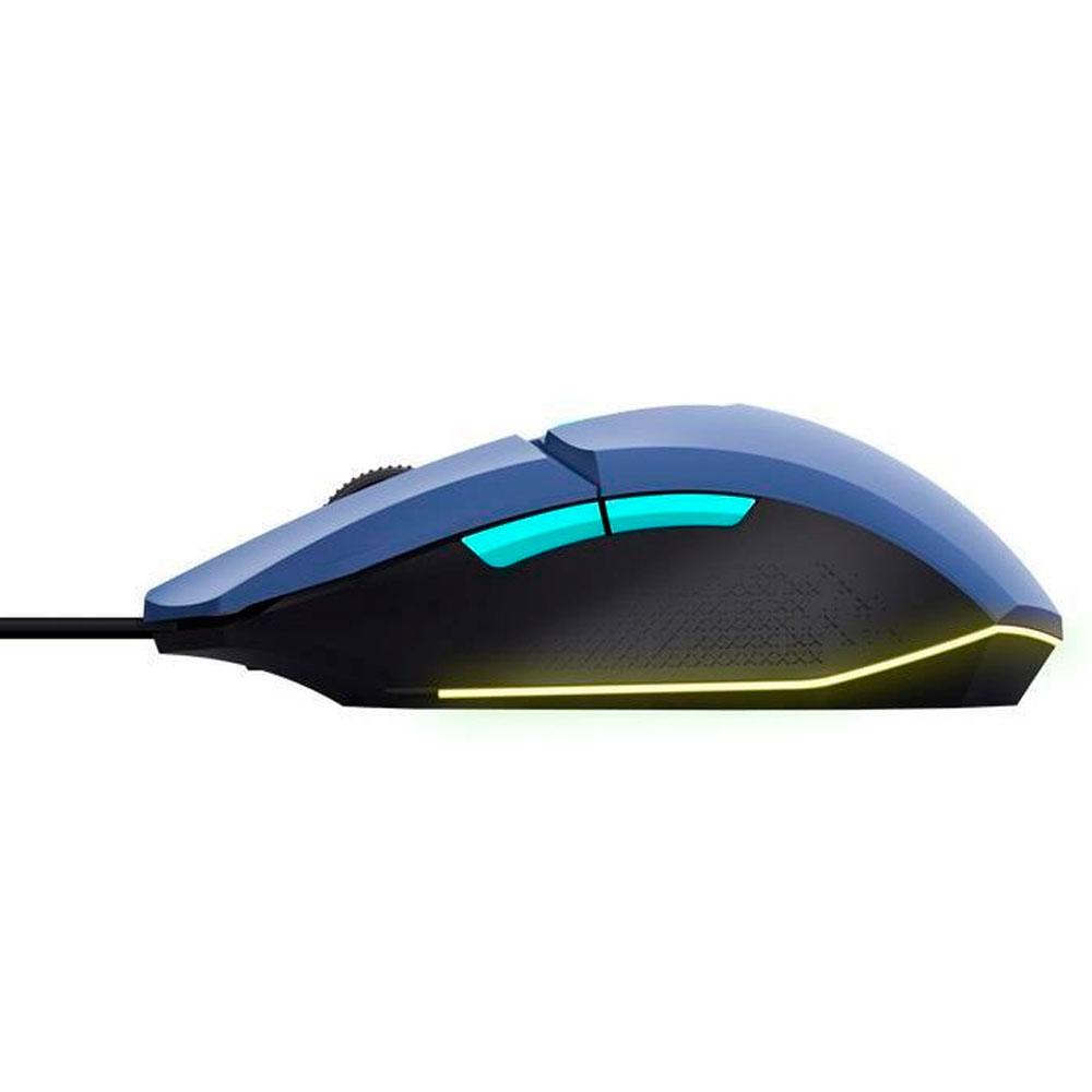 Raton Trust Gaming GXT 109 Felox Azul / 6.400 Dpi / RGB / 6 Botones / 25067 - Imagen 2