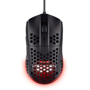 Raton Trust Gaming GXT 928 Helox Negro / 6.400 Dpi / RGB / 6 Botones / Ultraligero / 25306