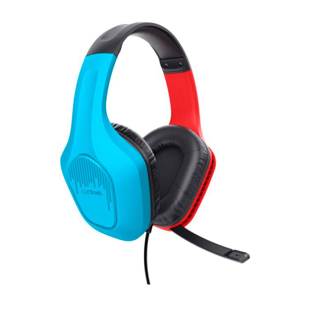 Auriculares Trust Gaming Gxt 416s Zirox Negro-Cian-Rojo / Multiplataforma Ps - Xbox - Nintendo - PC / 1.2 m / 25423 - Imagen 2