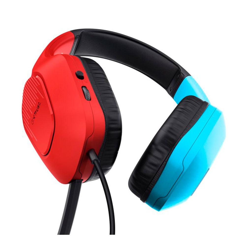 Auriculares Trust Gaming Gxt 416s Zirox Negro-Cian-Rojo / Multiplataforma Ps - Xbox - Nintendo - PC / 1.2 m / 25423 - Imagen 3