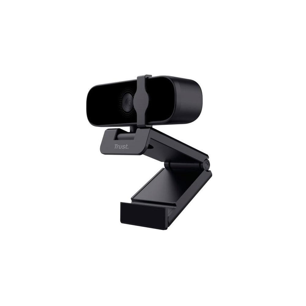 Webcam con Microfono Trust Tanor / Full HD 1080p / Videollamadas nitidas / Negro / 25548 - Imagen 2