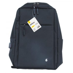 Mochila nylon R4010 / portatiles hasta 16 / Puerto de carga / Repelente al agua / Negro / One+"